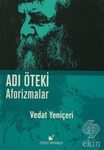 Adı Öteki Aforizmalar