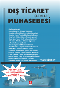 Dış Ticaret Muhasebesi Yaser Gürsoy