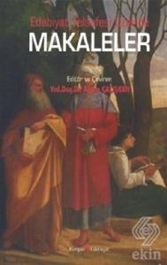 Edebiyat Felsefesi Üzerine Makaleler