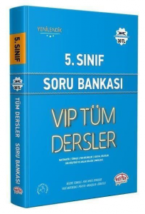 Editör 5. Sınıf LGS VİP Tüm Dersler Soru Bankası