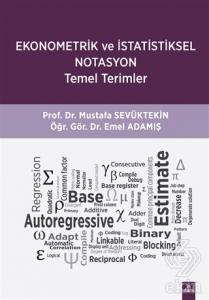 Ekonometrik ve İstatistiksel Notasyon Temel Teriml