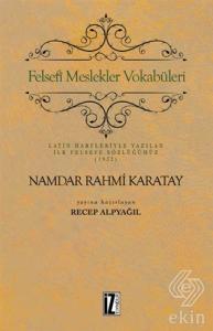 Felsefi Meslekler Vokabüleri