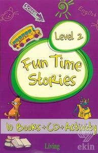 Fun Time Stories - Level 2 (10 Books+CD+Activity)