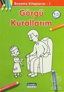 Görgü Kurallarım - Boyama Kitaplarım 1
