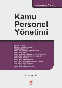 Kamu Personel Yönetimi Nihat Kayar 7.Baskı