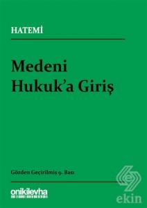 Medeni Hukuk'a Giriş