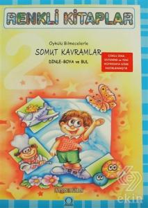 Renkli Kitaplar - 2 Öykülü Bilmecelerle Somut Kavr