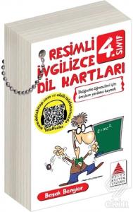 Resimli İngilizce Dil Kartları 4. Sınıf