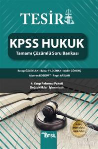Tesir KPSS Hukuk Tamamı Çözümlü Soru Bankası