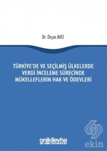 Türkiye'de ve Seçilmiş Ülkelerde Vergi İnceleme Sü