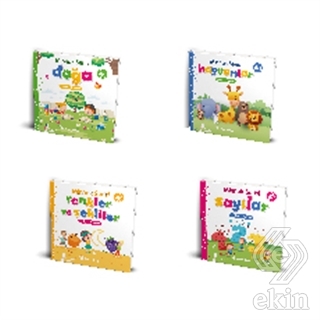 0-3 Yaş Bebek Kitapları Seti (4 Kitap)