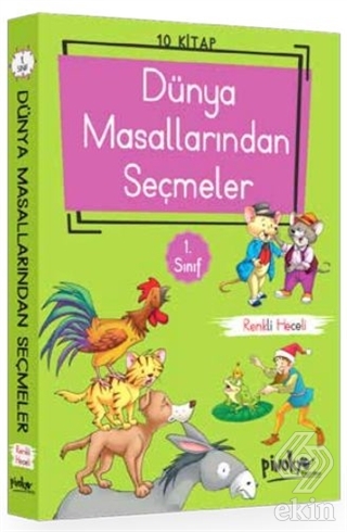 1. Sınıf Dünya Masallarından Seçmeler (10 Kitap Ta