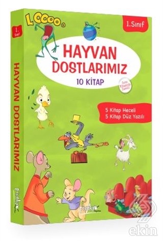 1. Sınıf Hayvan Dostlarımız Serisi (10 Kitap Takım