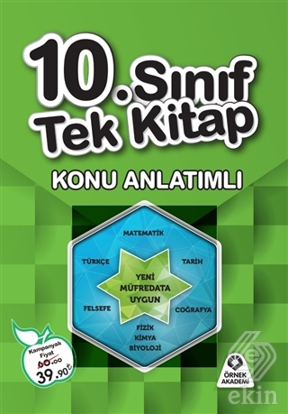 10. Sınıf Tek Kitap Konu Anlatımlı