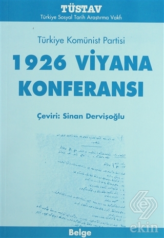 1926 Viyana Konferansı Türkiye Komünist Partisi