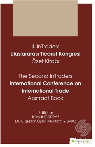 2. InTraders Uluslararası Ticaret Kongresi Özet Ki