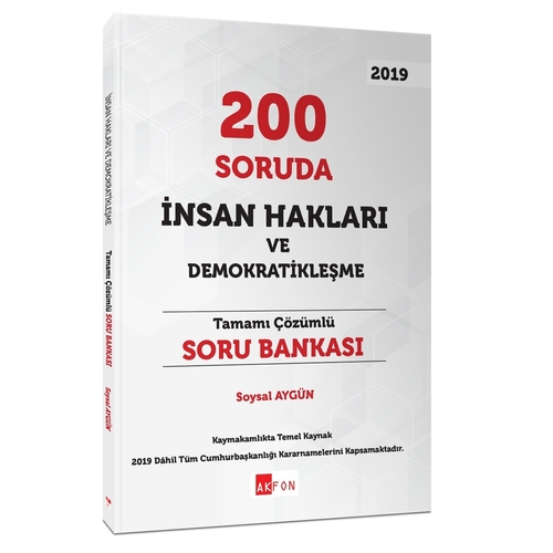 200 Soruda İnsan Hakları ve Demokratikleşme