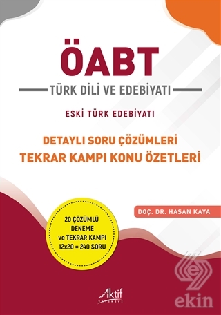 2021 ÖABT Türk Dili ve Edebiyatı Detaylı Soru Çözü