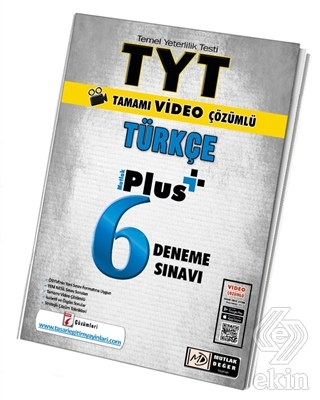 2021 TYT Türkçe 6 Plus Video Çözümlü Deneme