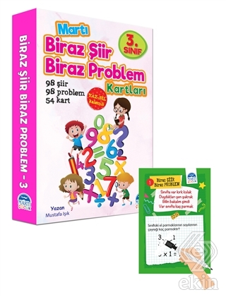 3. Sınıf Biraz Şiir Biraz Problem Kartları - Yaz S