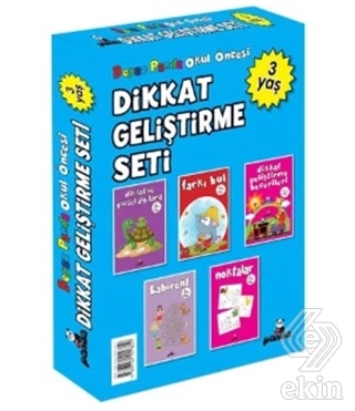 3 Yaş Dikkat Geliştirme Seti