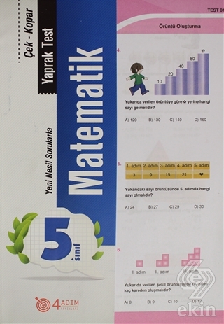 5. Sınıf Matematik Yaprak Test