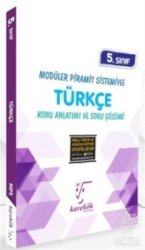 5. Sınıf Modüler Piramit Sistemiyle Türkçe Konu An