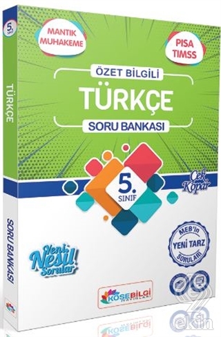 5.Sınıf Türkçe Özet Bilgili Soru Bankası