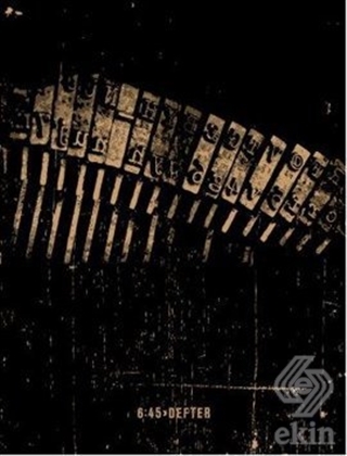 6:45 Defter - XL Boy Çizgili