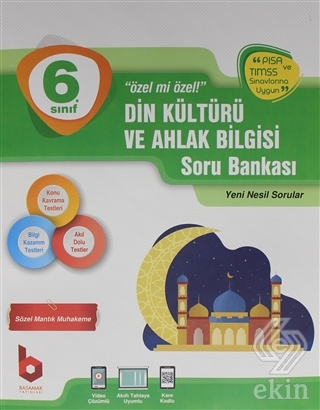 6. Sınıf Din Kültürü ve Ahlak Bilgisi Soru Bankası