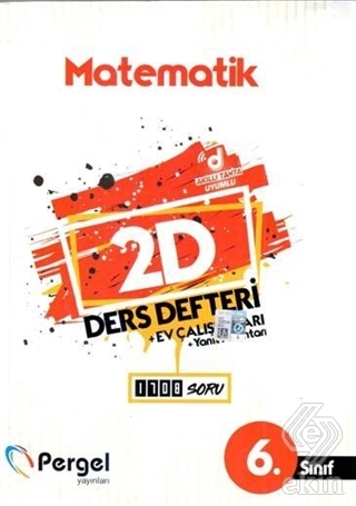 6. Sınıf Matematik 2D Ders Defteri