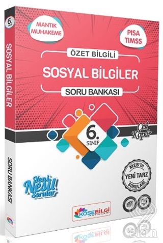6.Sınıf Sosyal Bilgiler Özet Bilgili Soru Bankası