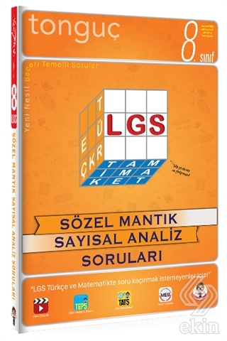 8. Sınıf LGS Sözel Mantık Sayısal Analiz Soruları