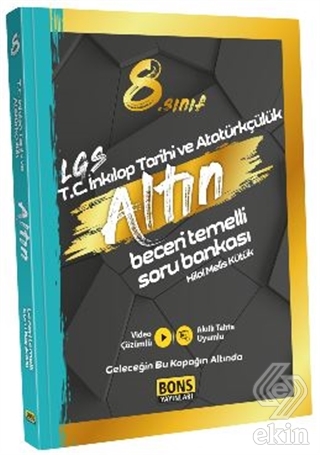 8.Sınıf LGS T.C. İnkılap Tarihi ve Atatürkçülük Al