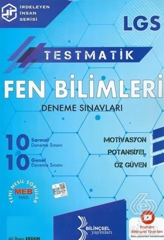 8. Sınıf LGS Testmatik Fen Bilimleri Deneme Sınavl