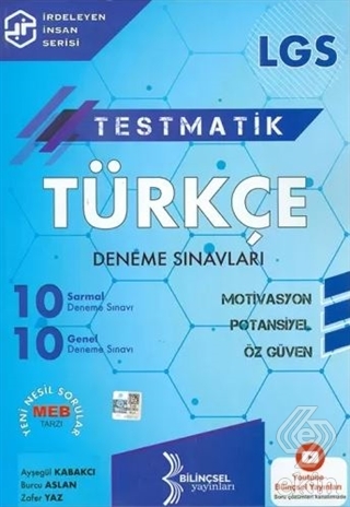 8. Sınıf LGS Testmatik Türkçe Deneme Sınavları