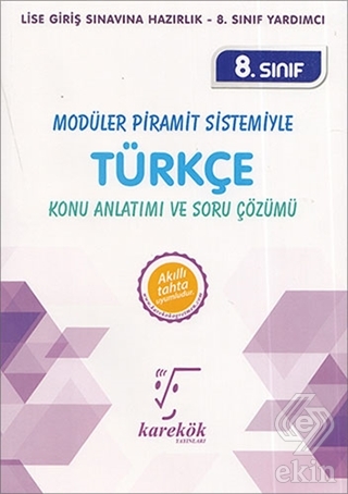 8. Sınıf Modüler Piramit Sistemiyle Türkçe Konu An