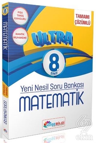 8. Sınıf Ultra Matematik Çözümlü Soru Bankası