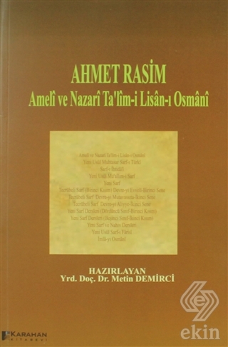 Ahmet Rasim - Ameli ve Nazari Ta\'lim-i Lisan-ı Osm