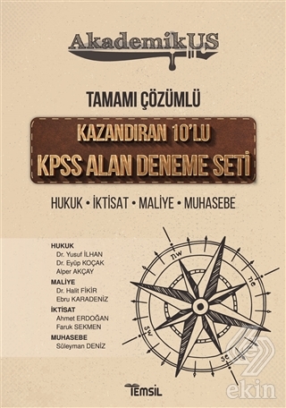 Akademikus KPSS Alan Deneme Seti
