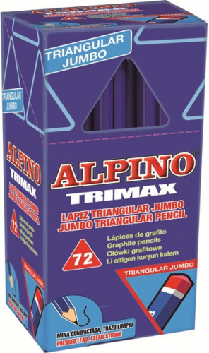 ALPINO JU-017 TRIMax HB=2 KURŞUN KALEM 72 Lİ KUTU