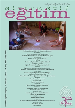 Alternatif Eğitim Dergisi Sayı: 2 Mayıs - Ağustos