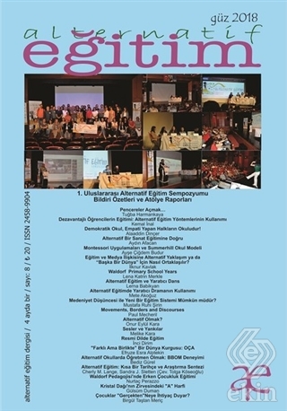 Alternatif Eğitim Dergisi Sayı 8 Güz 2018