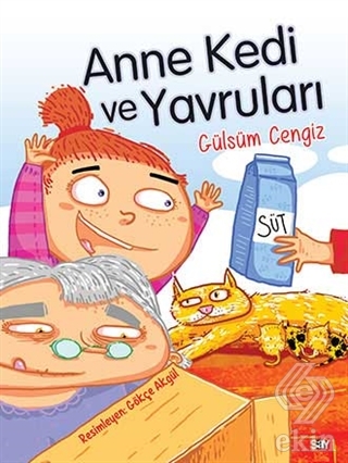 Anne Kedi ve Yavruları - Bıcırık Kitaplar