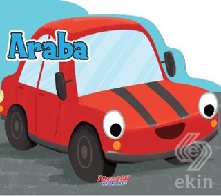 Araba - Şekilli Kitap