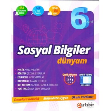 Artı Bir 6.Sınıf Sosyal Bilgiler Dünyam