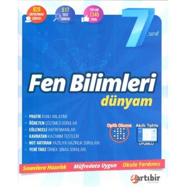 Artı Bir 7.Sınıf Fen Bilimleri Dünyam
