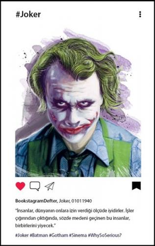 Aylak Adam - Hobi/Joker - Bookstagram Defter