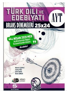 AYT Türk Dili ve Edebiyatı 25 x 24 Evdekal Özel Branş Denemeleri