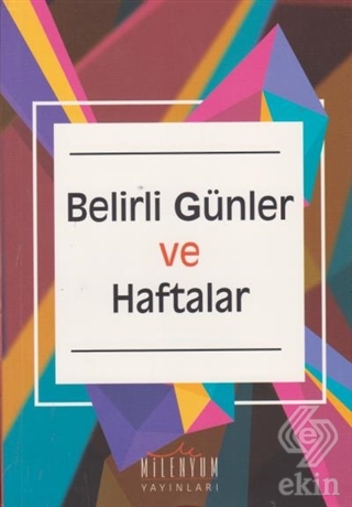 Belirli Günler ve Haftalar